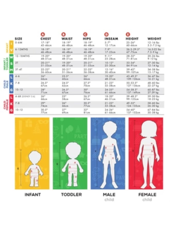 AURORA Costume Golden Princess Aurora Prestige Dress Up M 7-8 - Image 4